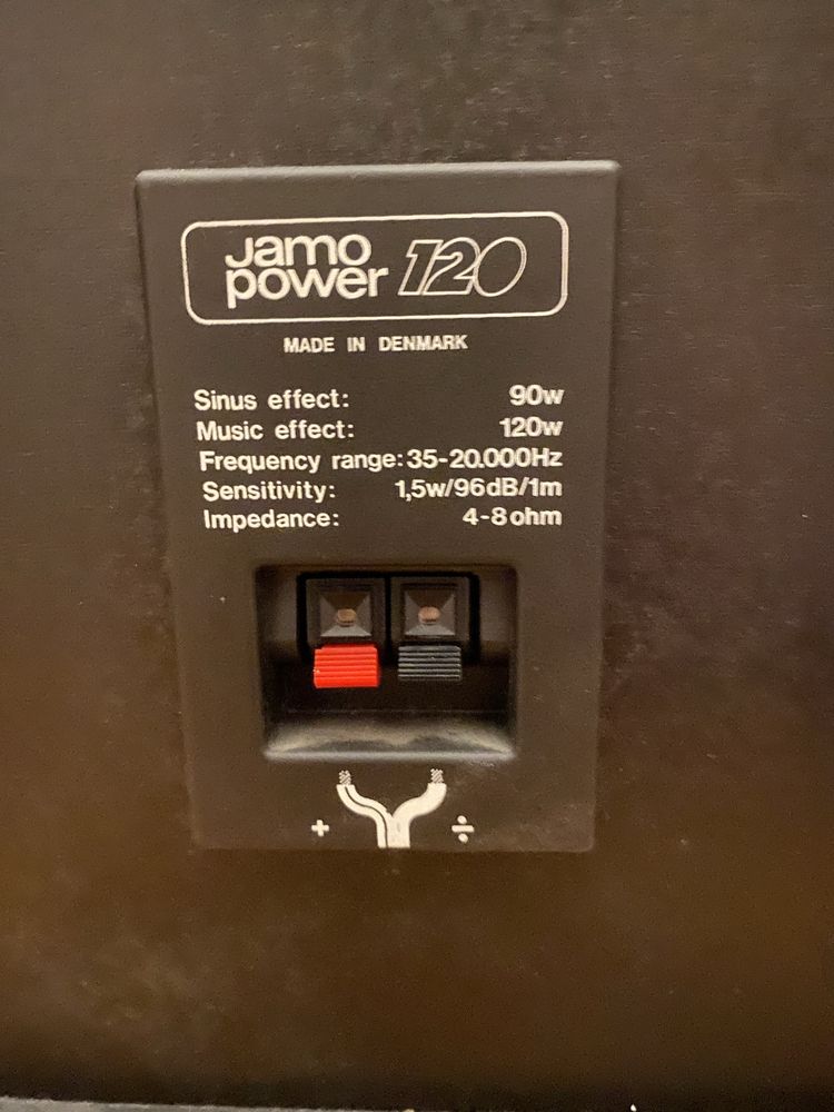 Kolumna Jamo Power 120 wymienie