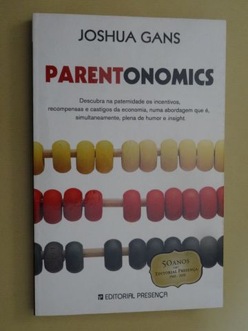 Parentonomics de Joshua Gans - 1ª Edição