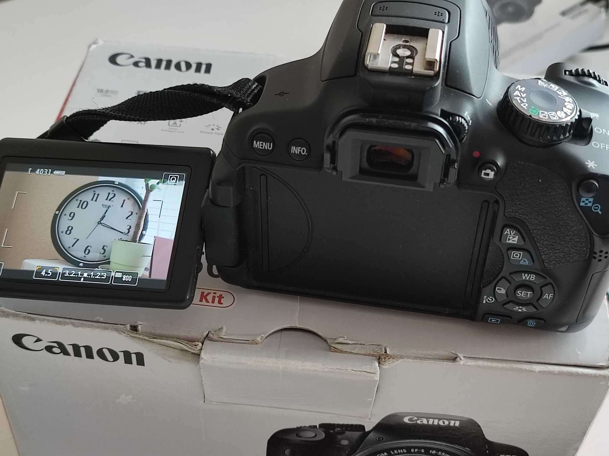 Фотокамера Canon 650D EF-S 18-55 IS Kit (повний комплект)