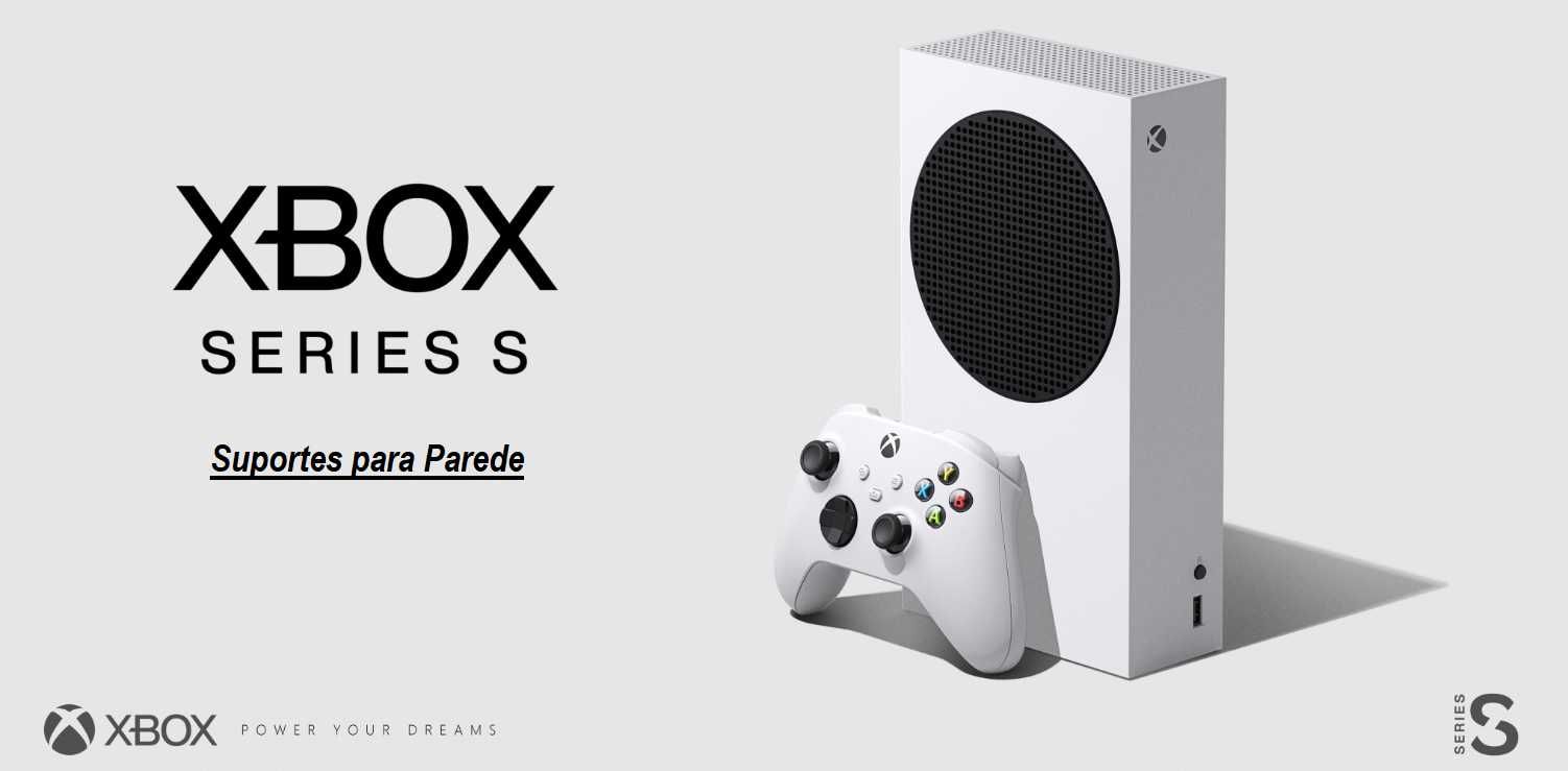 Nova xbox series s - Suportes para parede