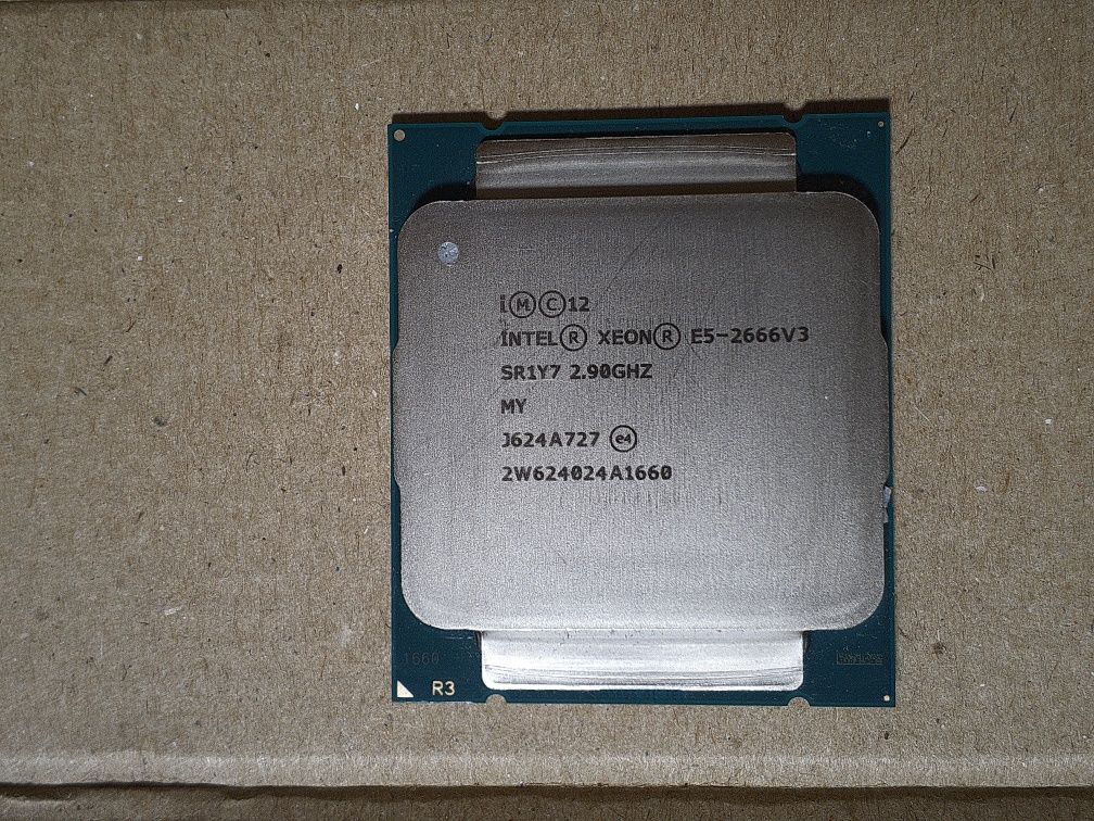 Xeon e5 2666v3 офсети -70/-70 10/20 ядер 3500Mhz 2011-3 X99