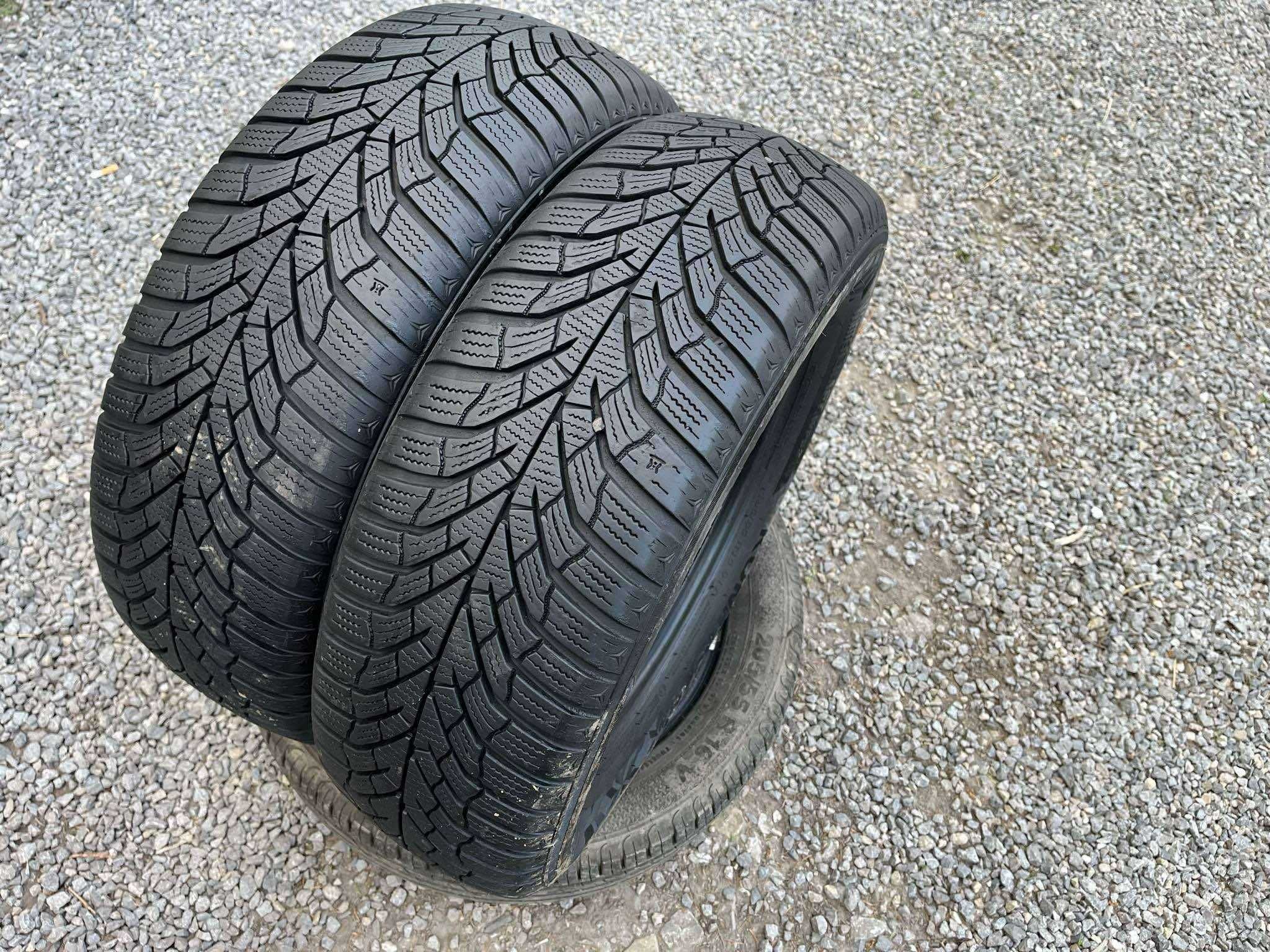 Opony 195/65R15 Kumho Wintercraft WP52 Zima 2sztuki 7,57mm bieżnika