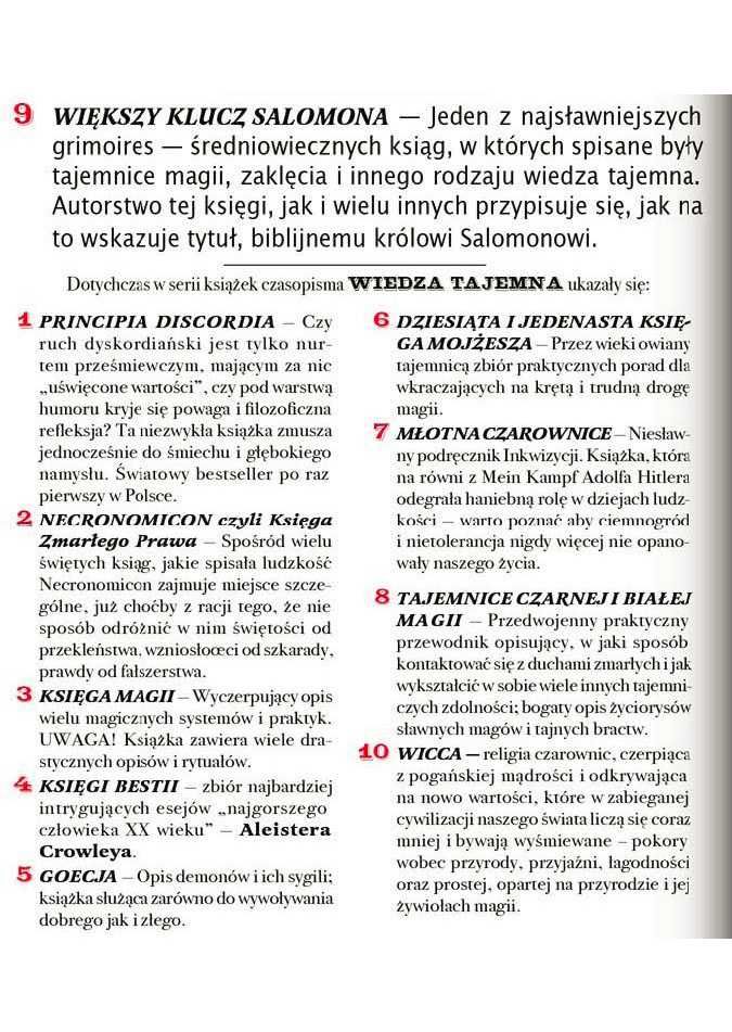 Większy klucz Salomona Anonimous