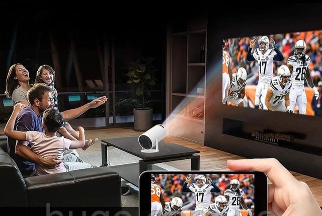 Проектор Смарт HY300 с WiFi и Bluetooth Android11 Кинотеатр у вас дома