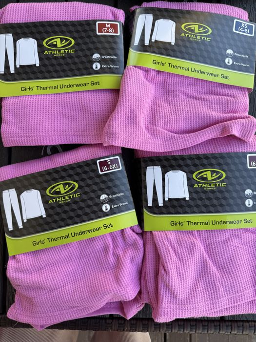 Термобілизна дитяча для дівчат від 6 до 8 років