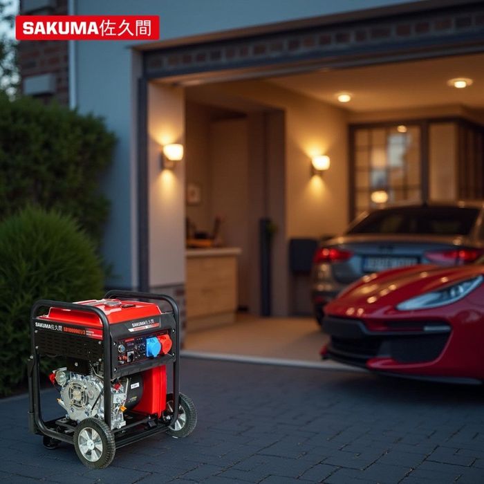 Інверторний дизельний генератор SAKUMA SD10000iE1/3 220В/З80В