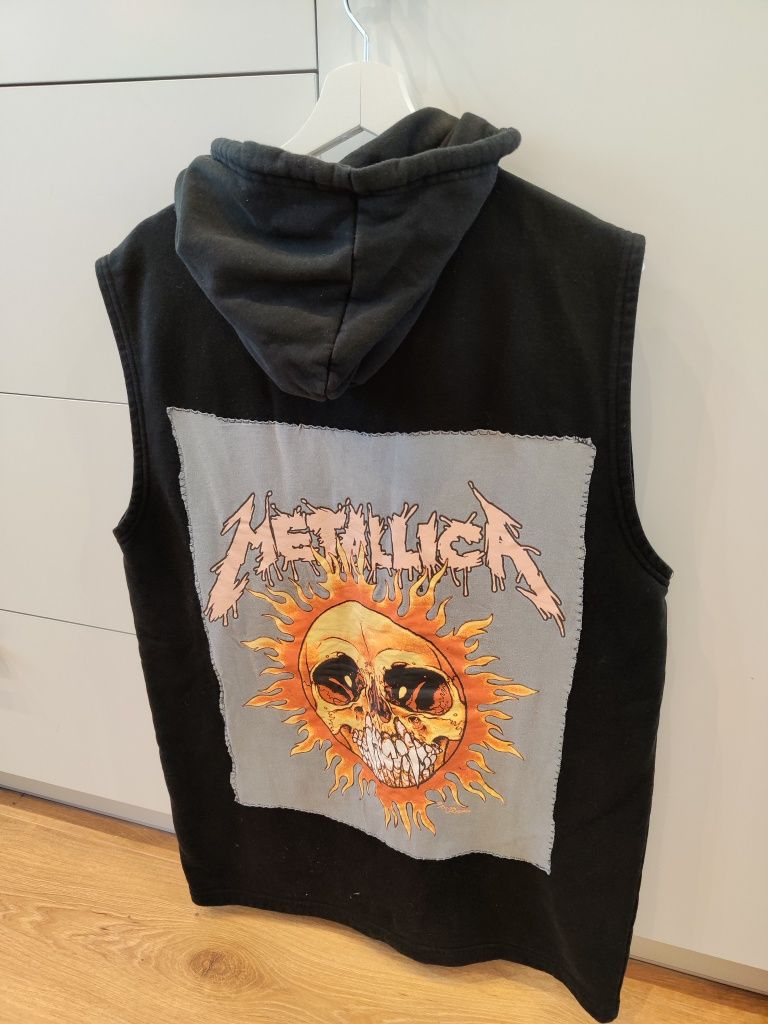 Bluza kamizelka Metallica damska rozm M firma h&m