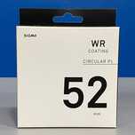Filtro Sigma WR Circular PL - CPL (52mm) - NOVO