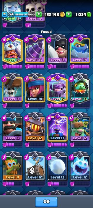 Аккаунт clash royale