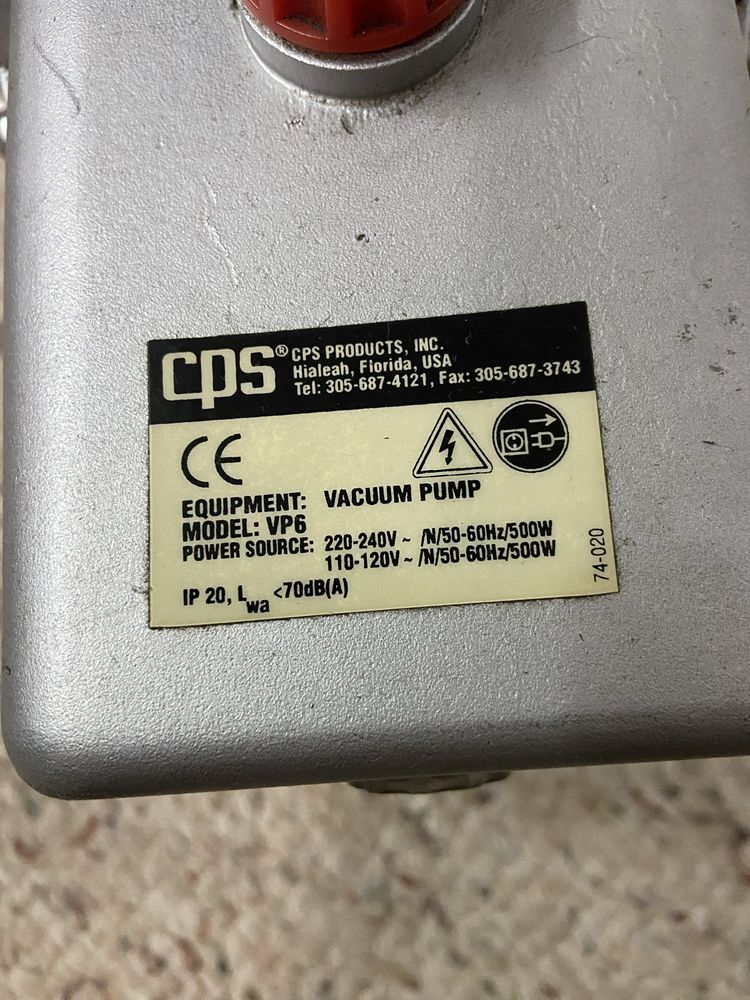 Pompa próżniowa CPS Pro-Set