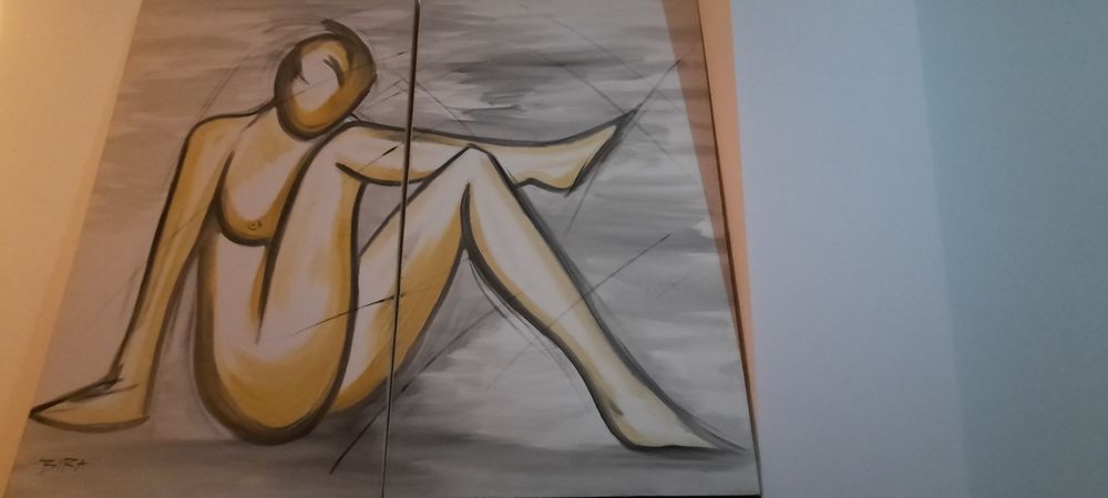 Quadro díptico - bira