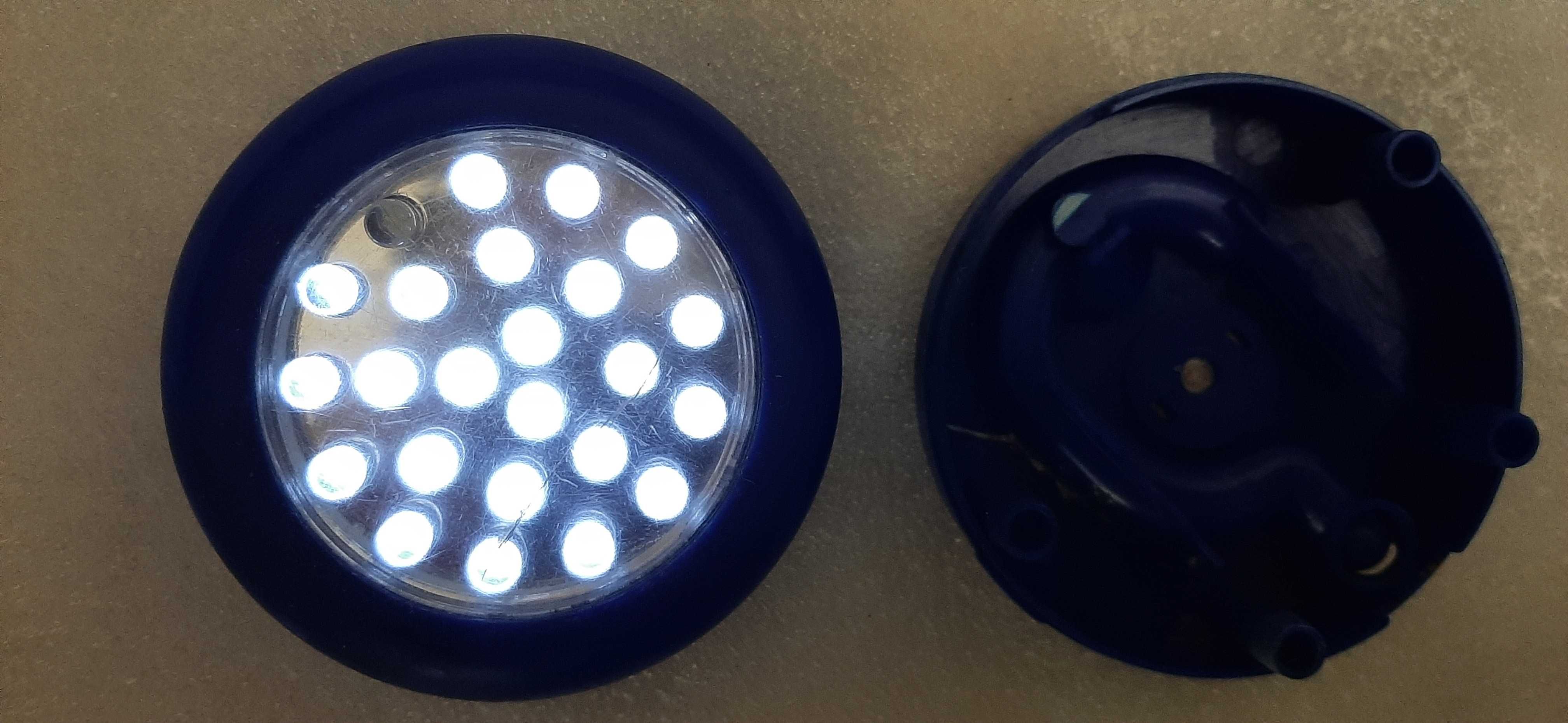 Фонарик LED светильник 24 магнит, крючок