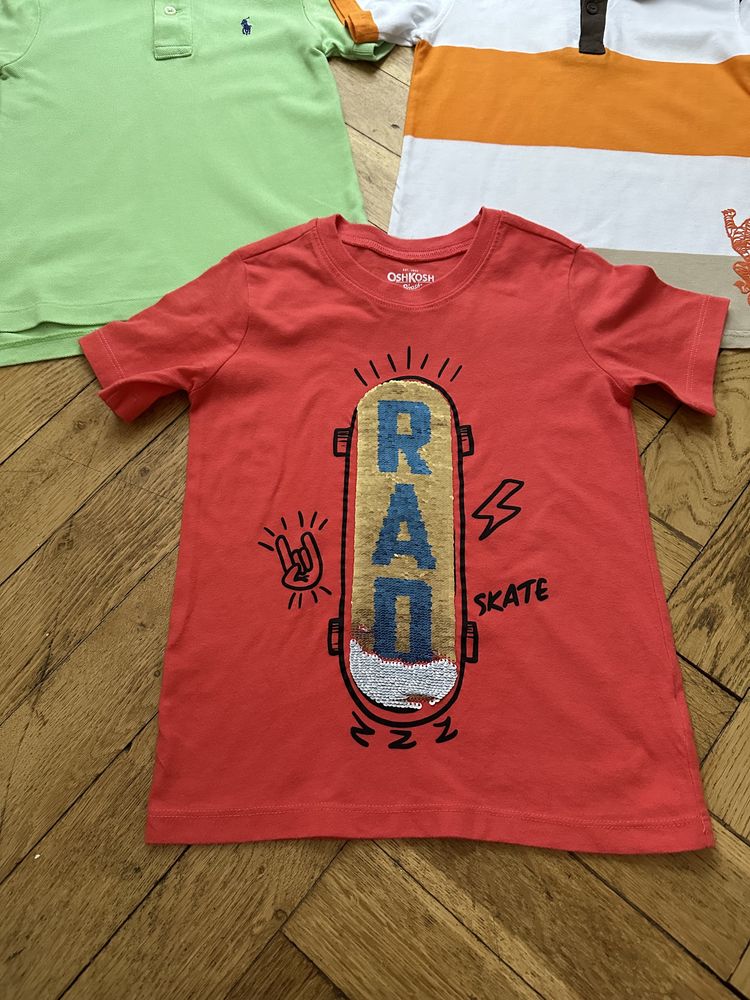 Продам дитячі брендові футболки-поло на вік 4-6 років , як нові