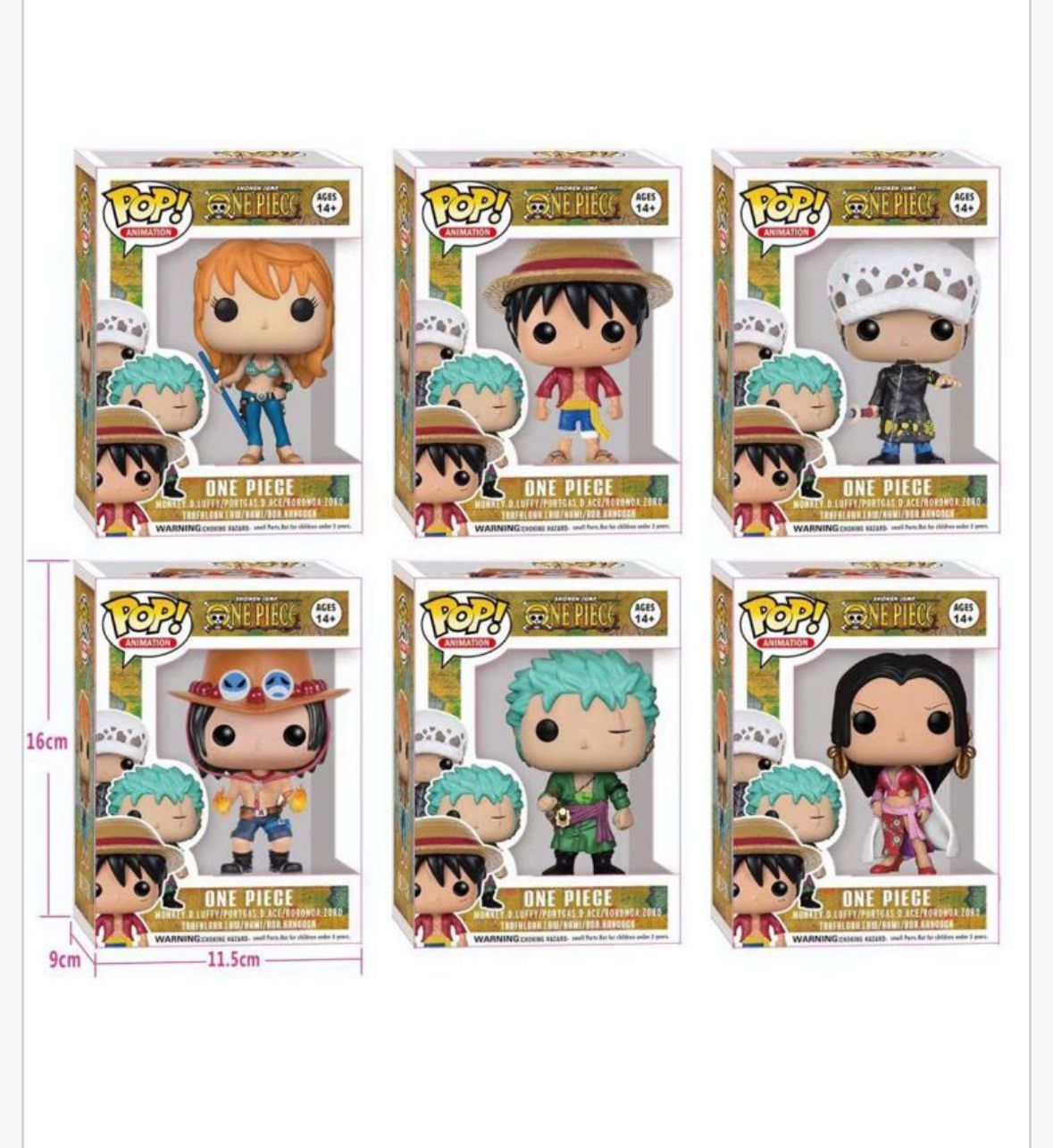 Lote de pops. Escolha os personagens que deseja