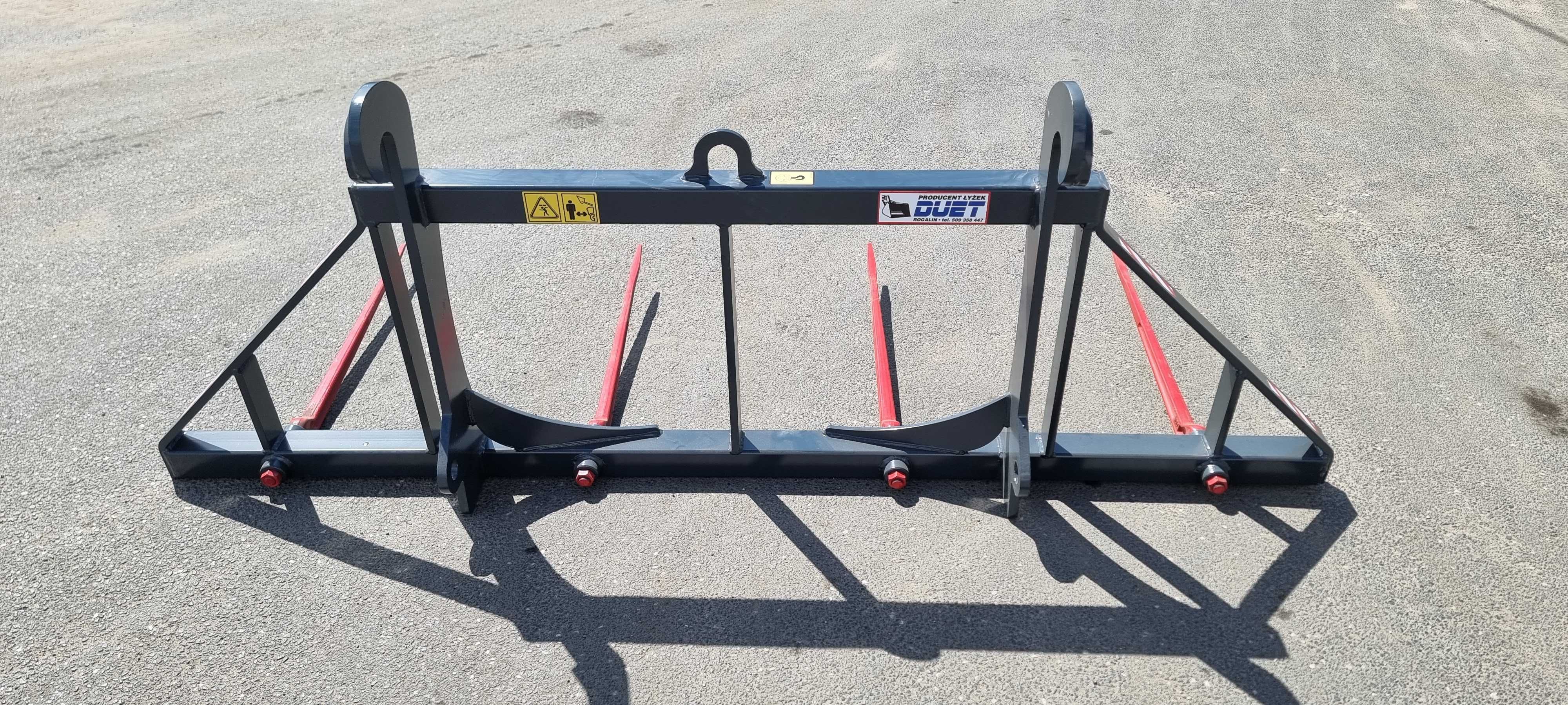 widły do słomy bel snopków manitou PRODUCENT szybka realizacja jcb