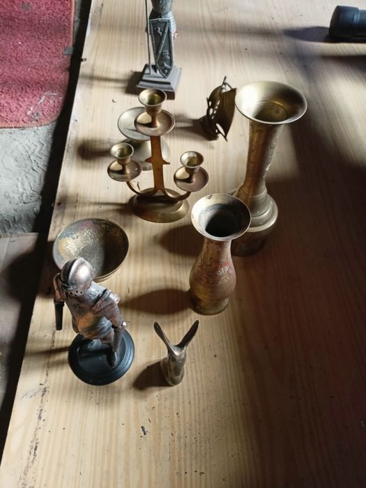 Sprzedam figurki z mosiądzu