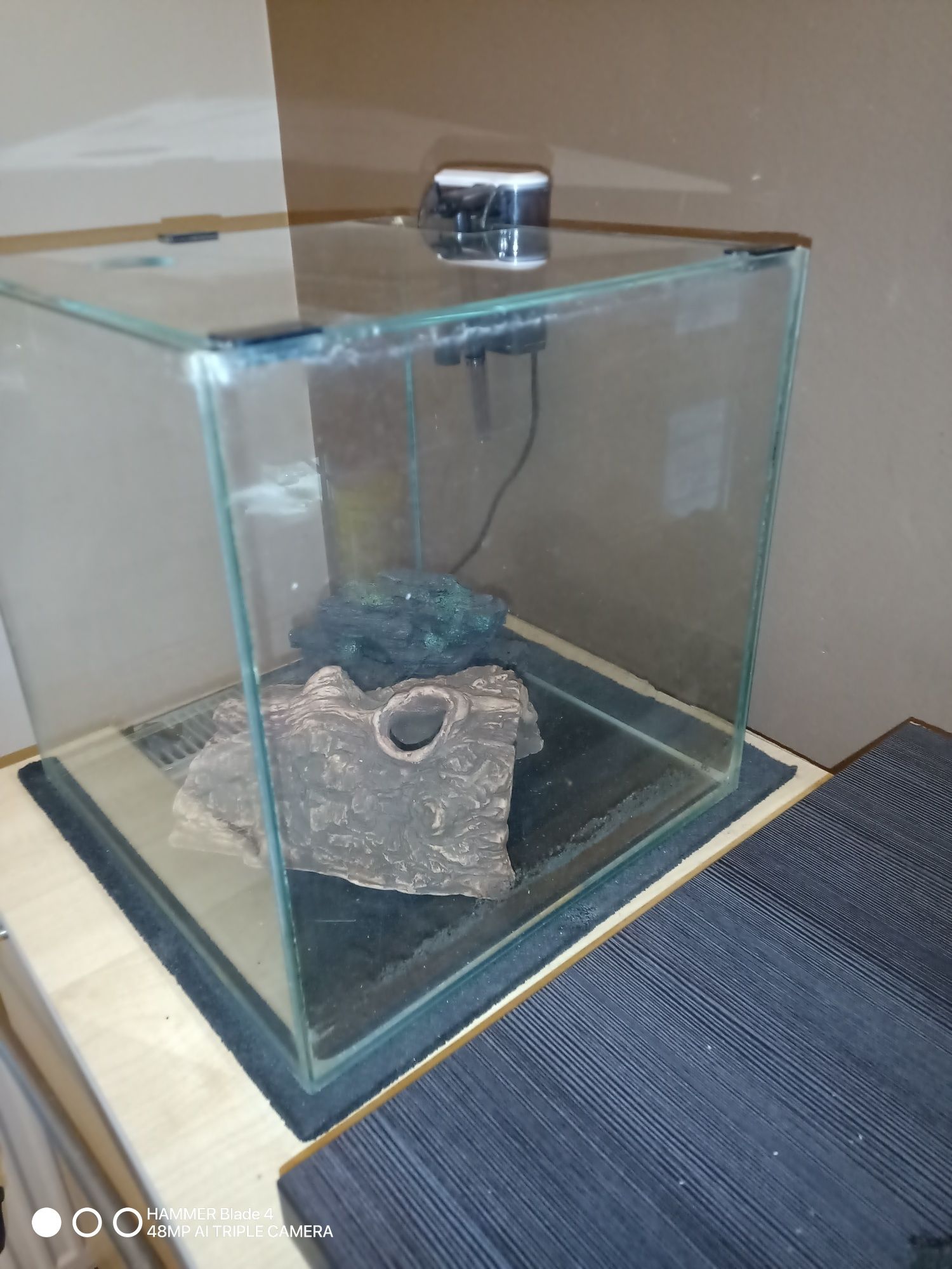 Akwarium kostka 30l krewetkarium