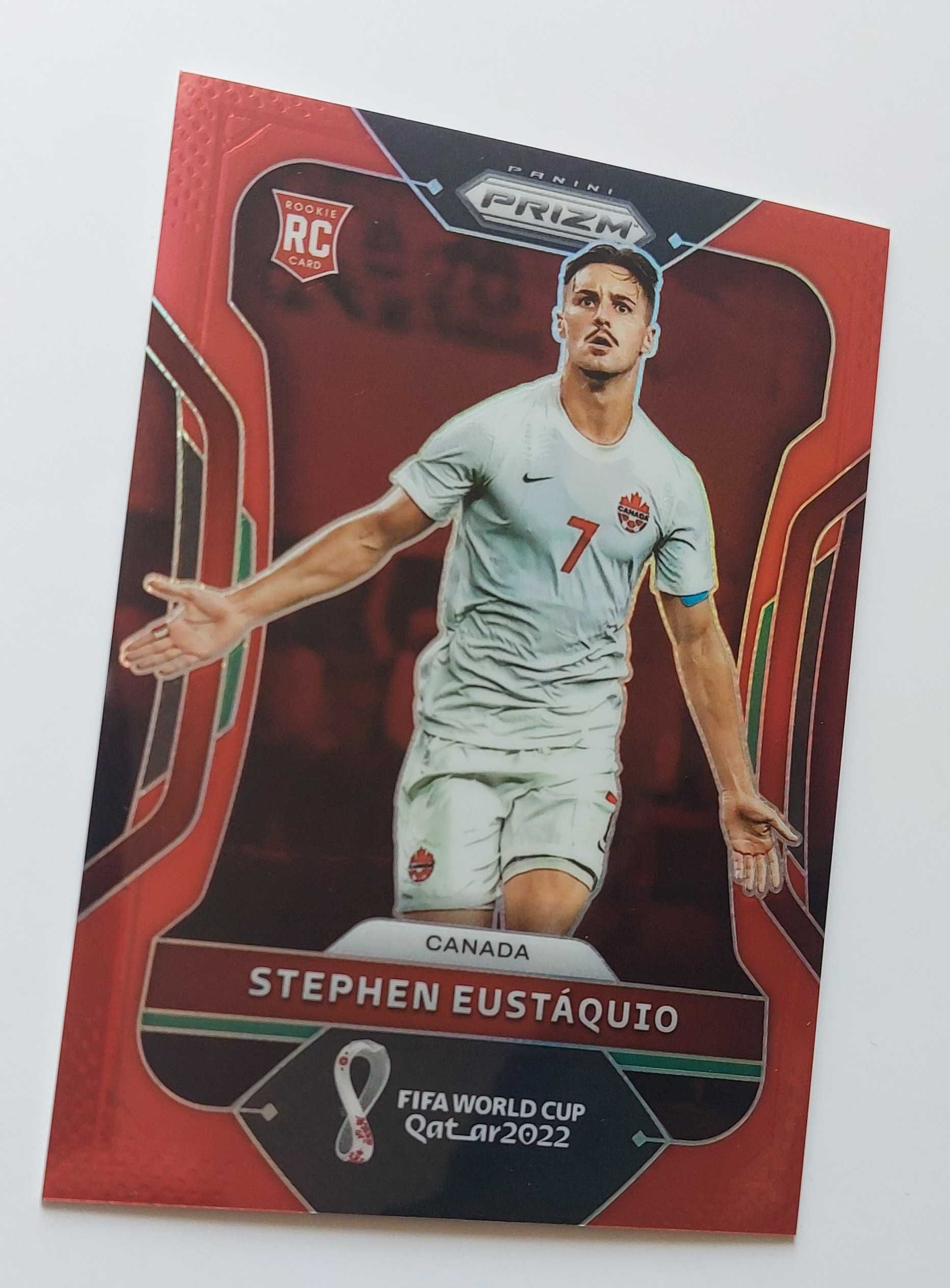 World Cup 2022 Prizm Stephen Eustáquio Red #53 /399 Canada