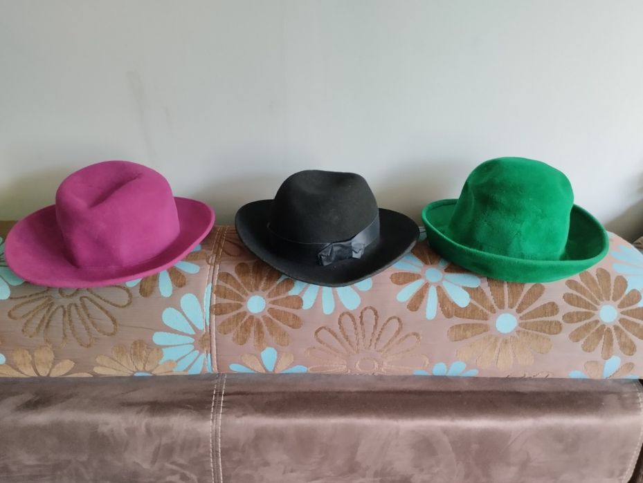 Kapelusze różne wzory