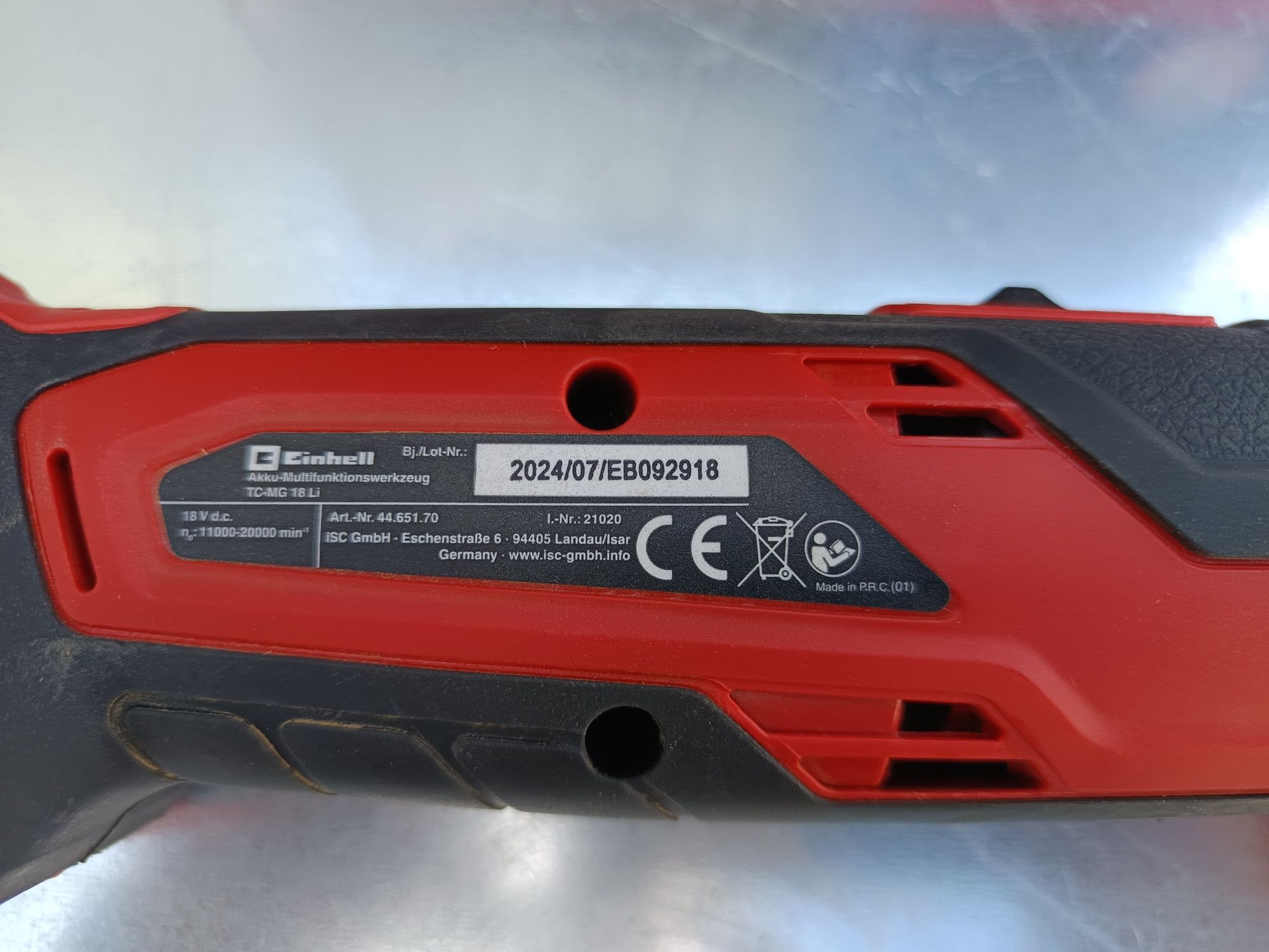 Akumulatorowe urządzenie wielofunkcyjne Einhell TC-MG 18 Li SOLO