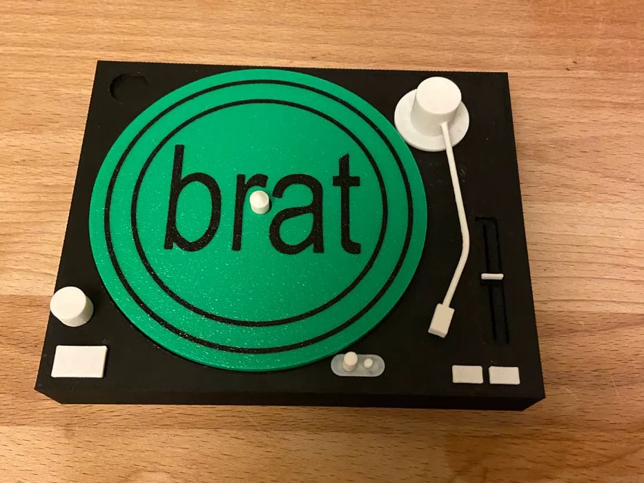 Base para Copo (Coaster) - "Brat"