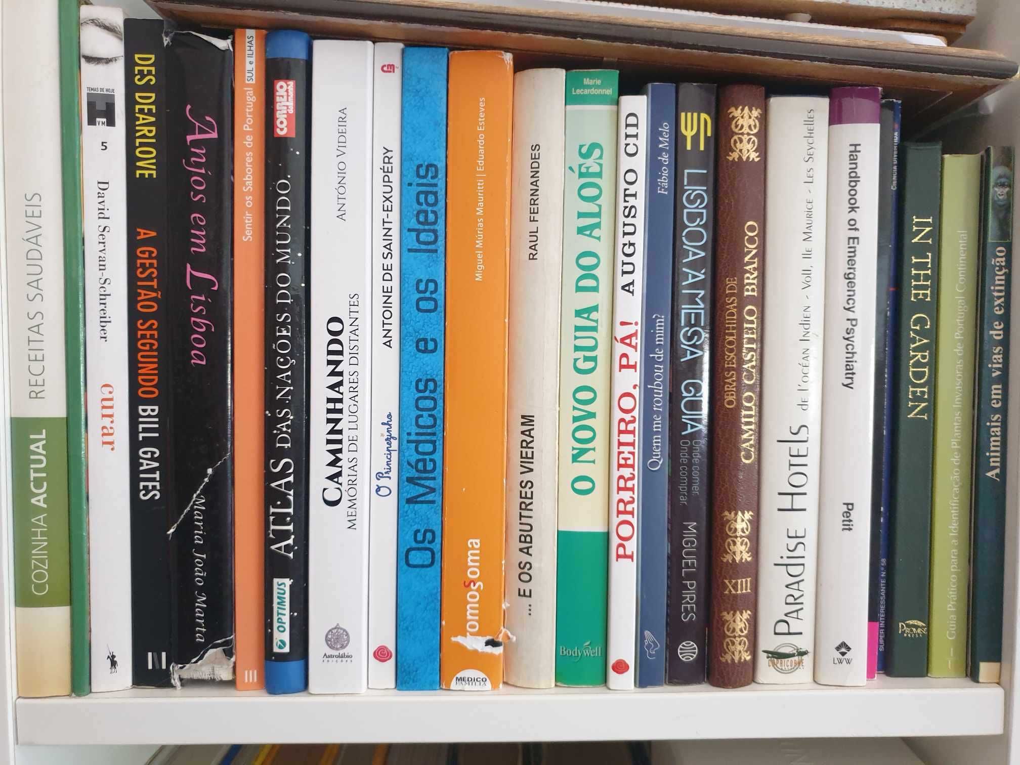 Livros vários  preços