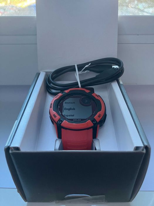 Garmin Instinct 2x Solar Ognistoczerwony
