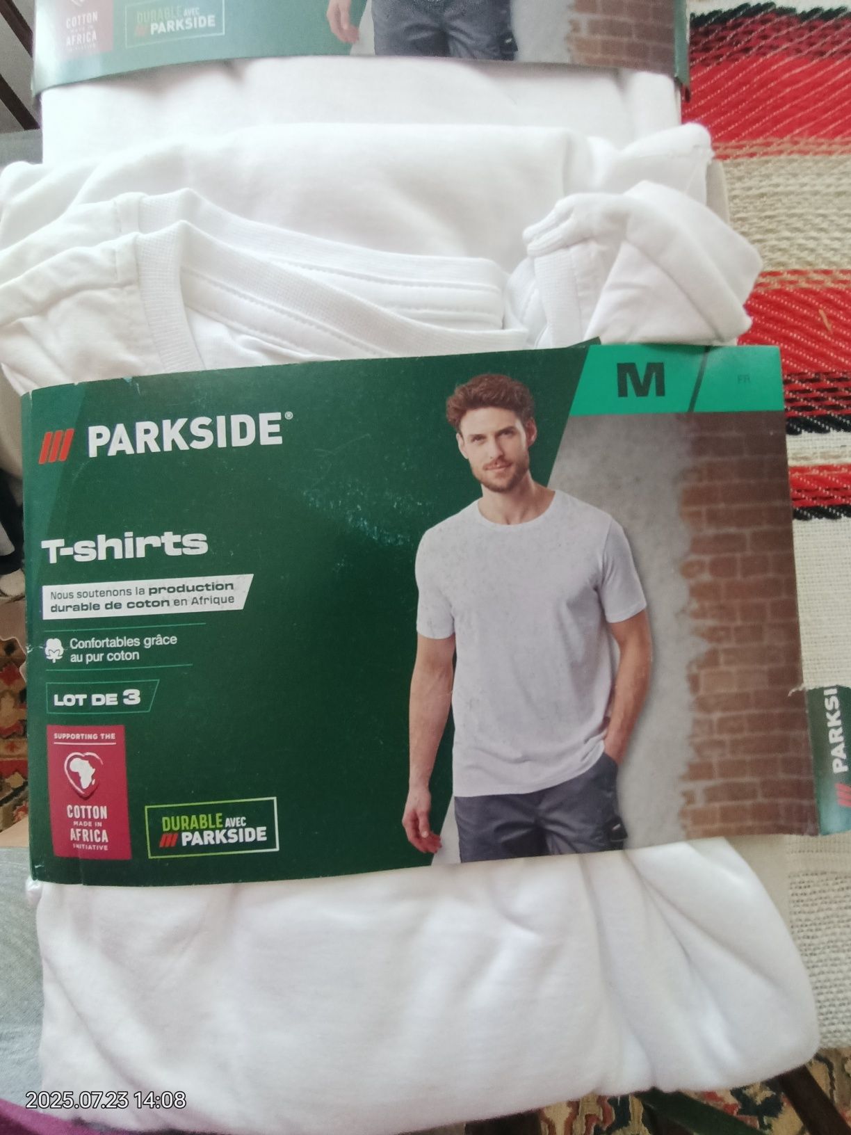 Футболка чоловіча базова Parkside, S,M, L, XL