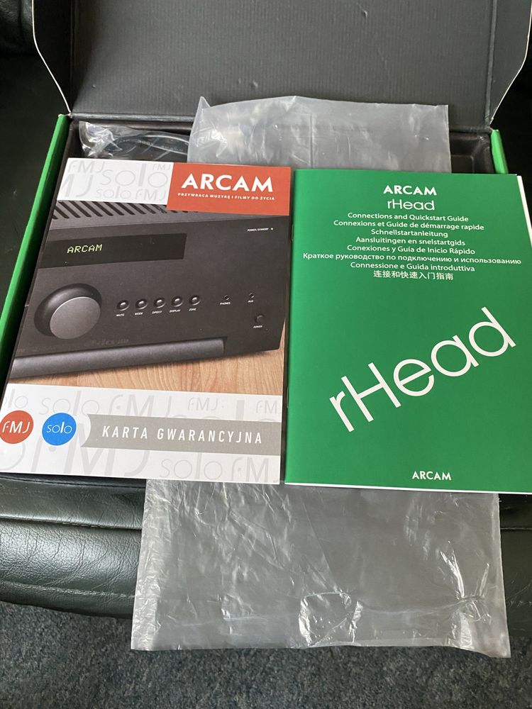 rHead ARCAM wzmacniacz słuchawkowy.