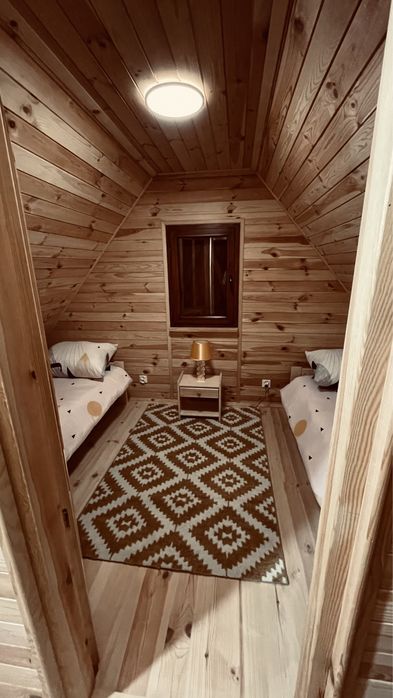 Domek góralski wypoczynkowy w centrum Gór Świętokrzyskich Jacuzzi/Saun