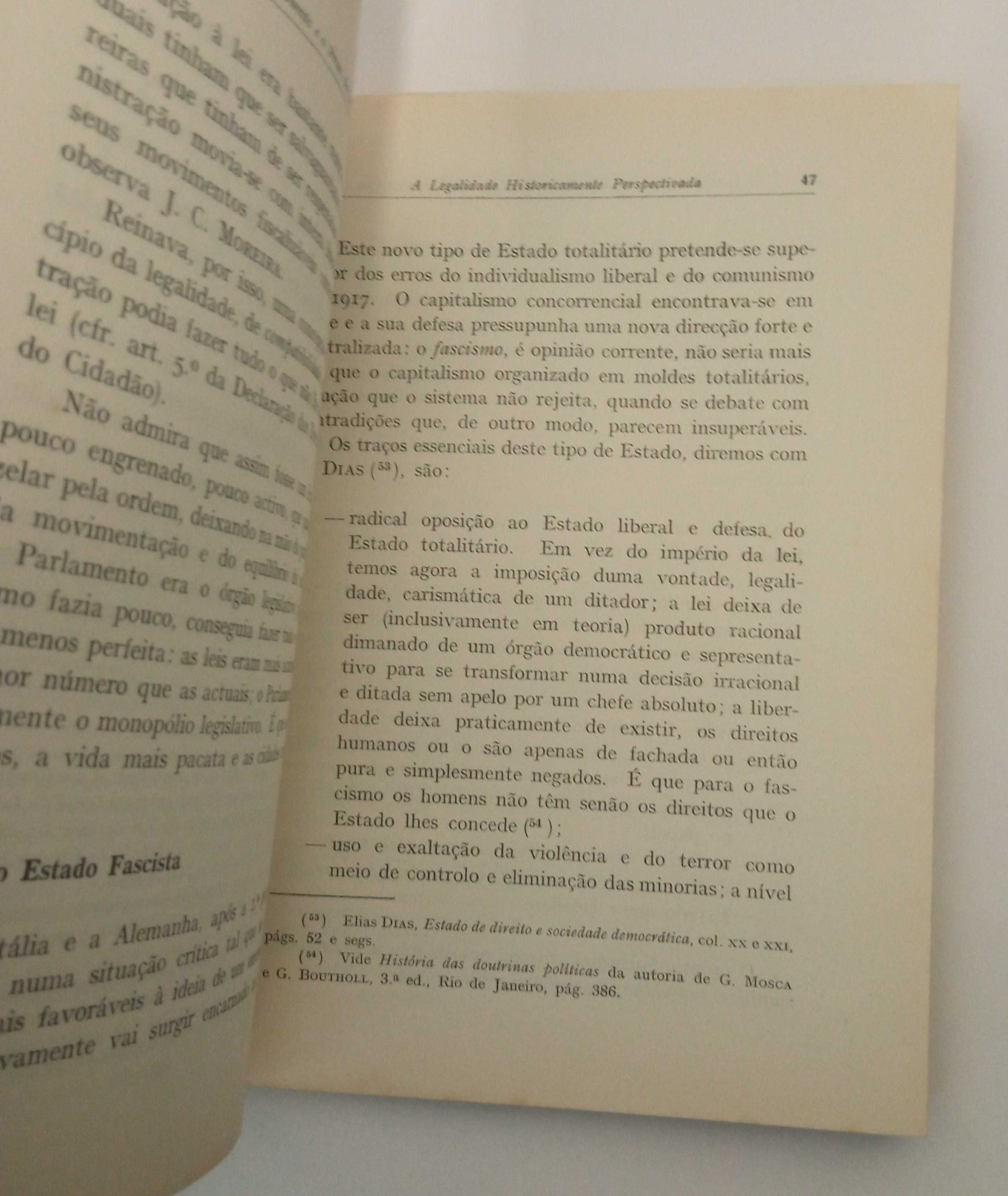 O Estado de Direito e o Princípio da Legalidade da Administração