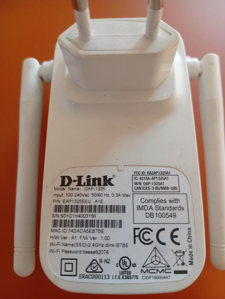 WiFi repeater 2 equipamentos
