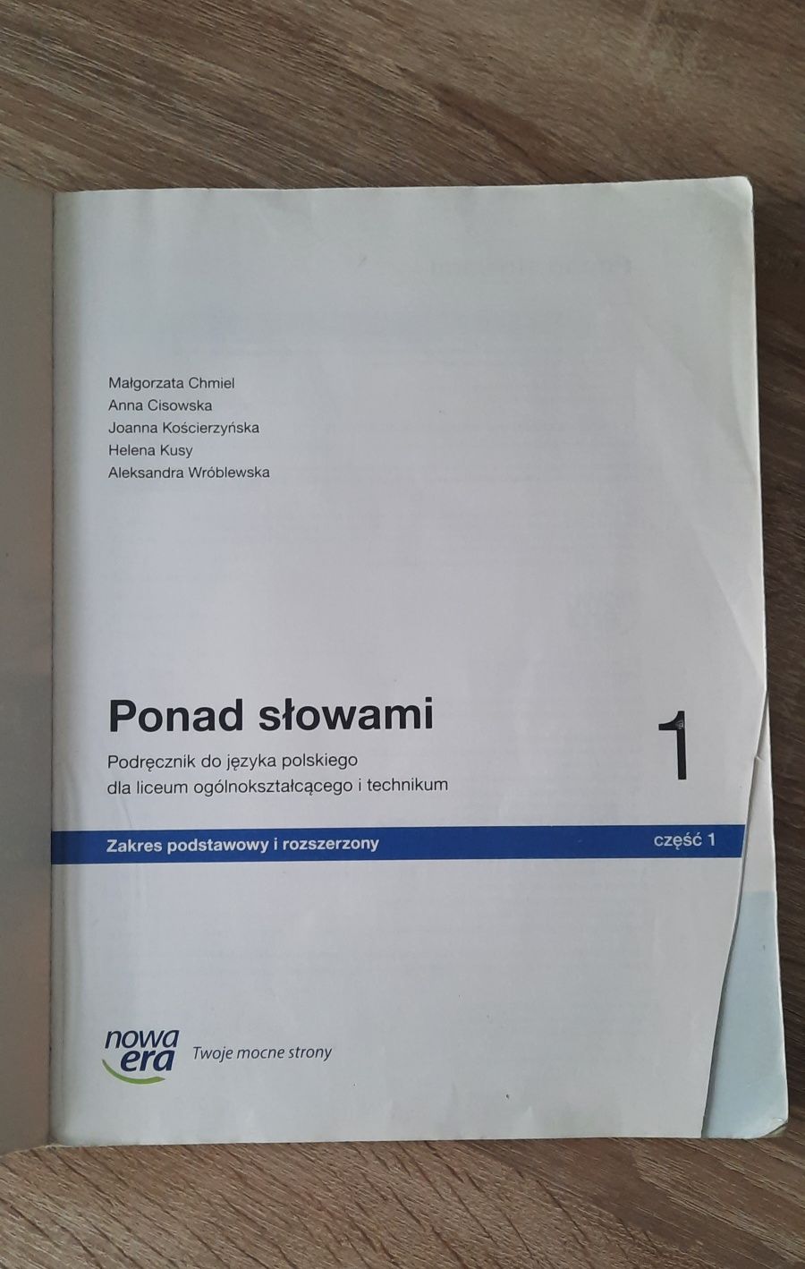 Ponad słowami. Klasa 1 Liceum i Technikum. Część 1