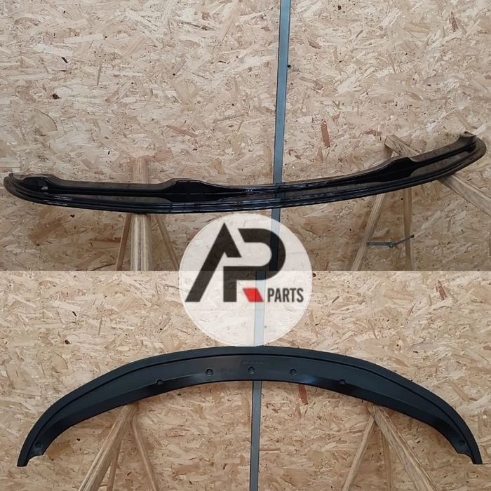 BMW E90 E91 Lip Aba Lamina Frontal Mperformance Preto brilhante 06-09