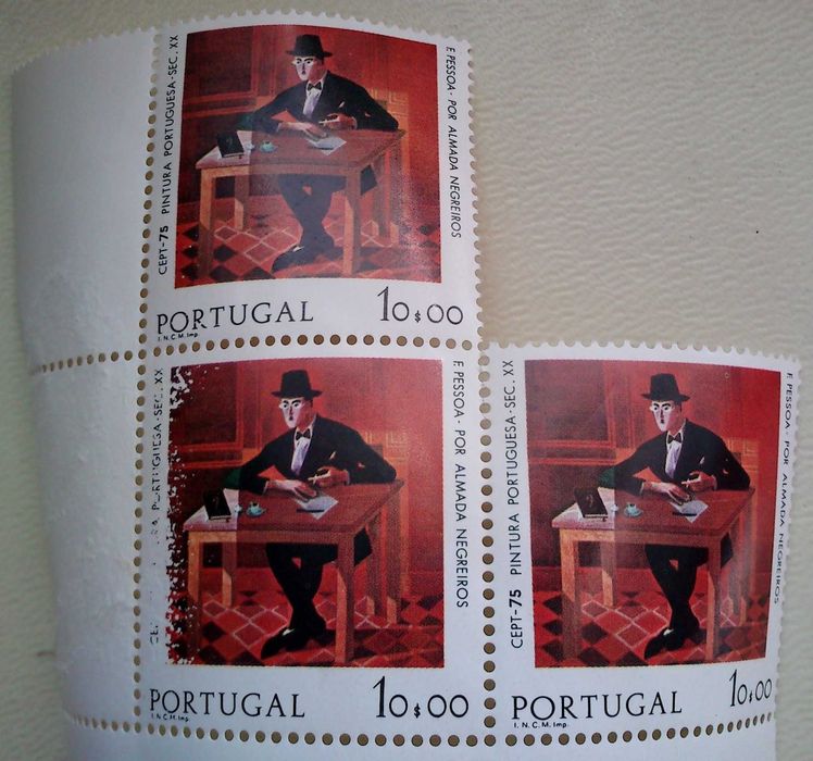 Filatelia selos Portugal Europa CEPT 1975 novos