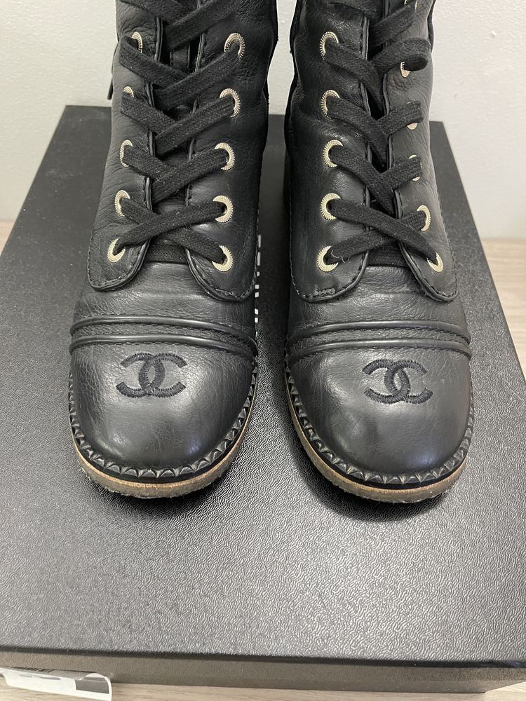 Chanel buty trzewiki