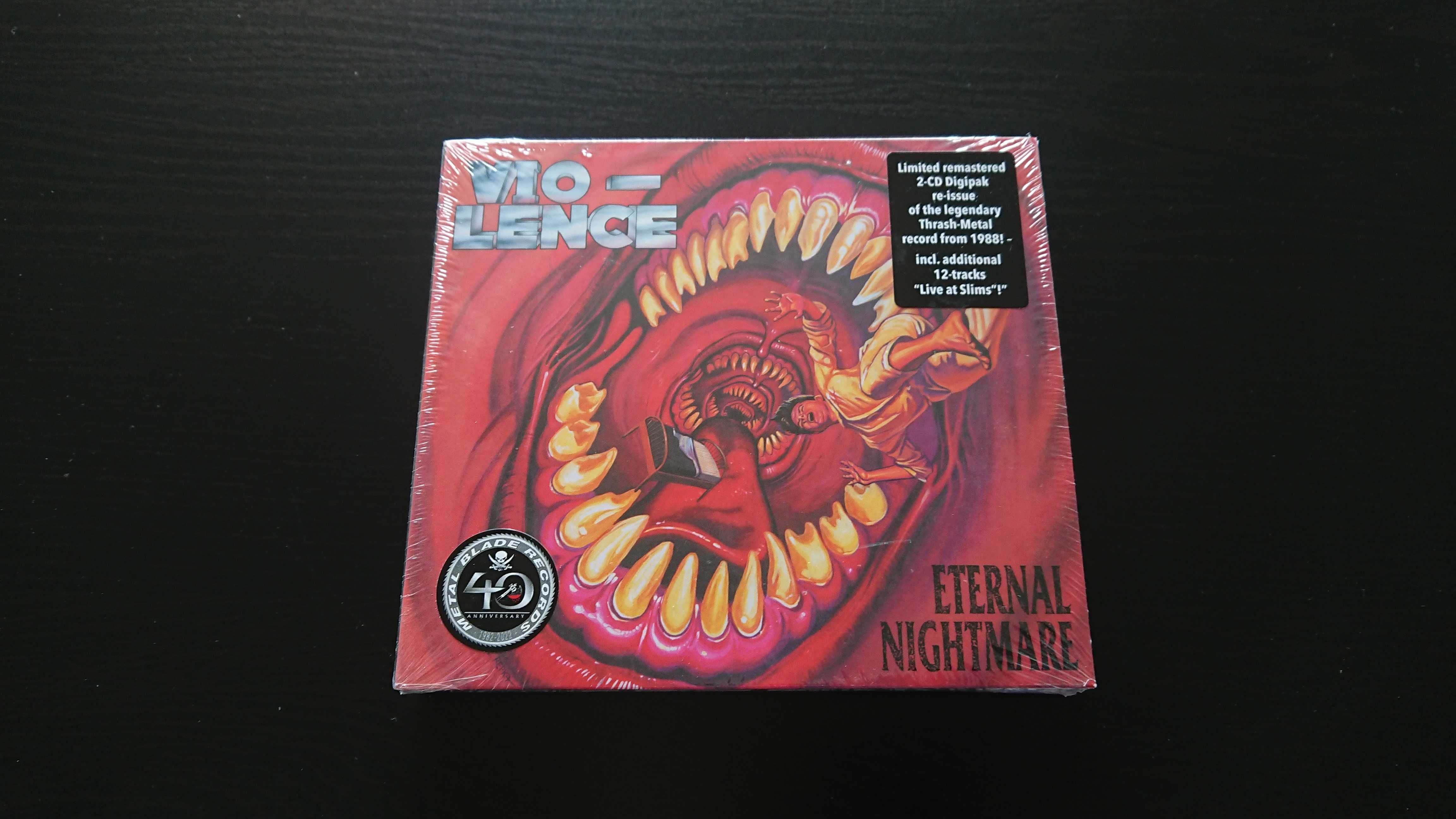 Vio-Lence Eternal Nightmare 2CD *NOWA* Limited Edition Digipak 2022 MB