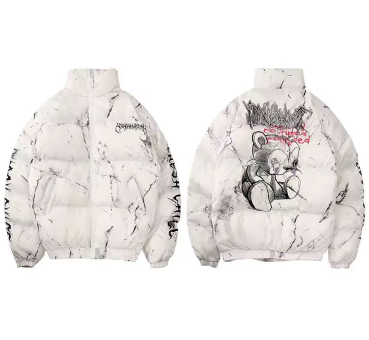 Зимова куртка біла