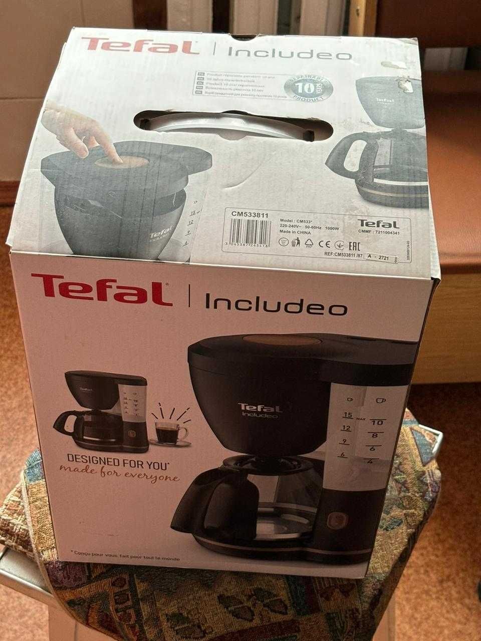 Кавоварка крапельна TEFAL CM533811