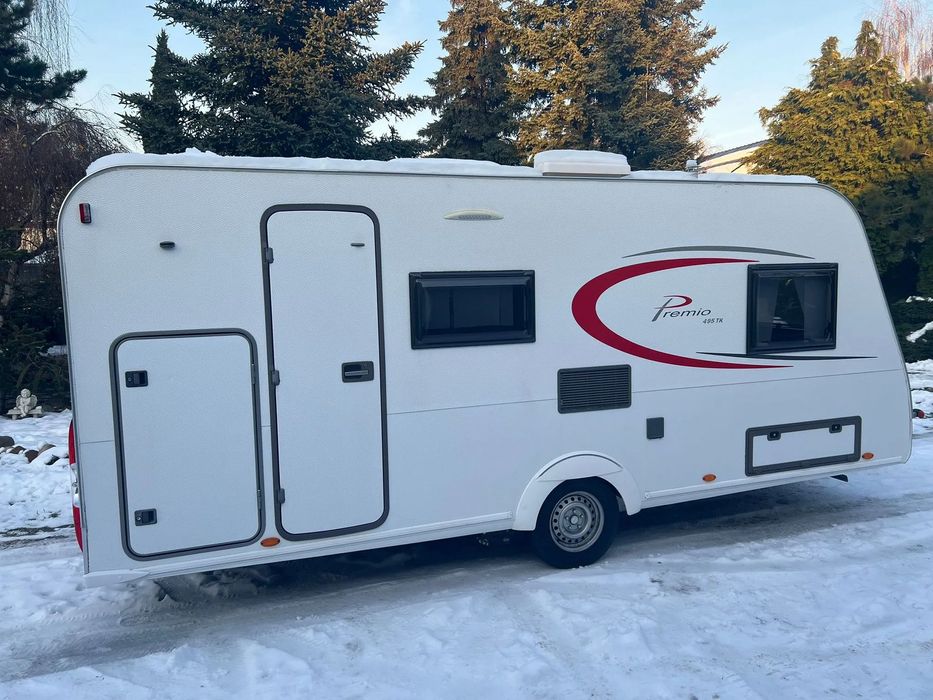 Burstner PREMIO 495 TK  Przyczepa Burnster Premio 495TK POLECAM! 4 spania!