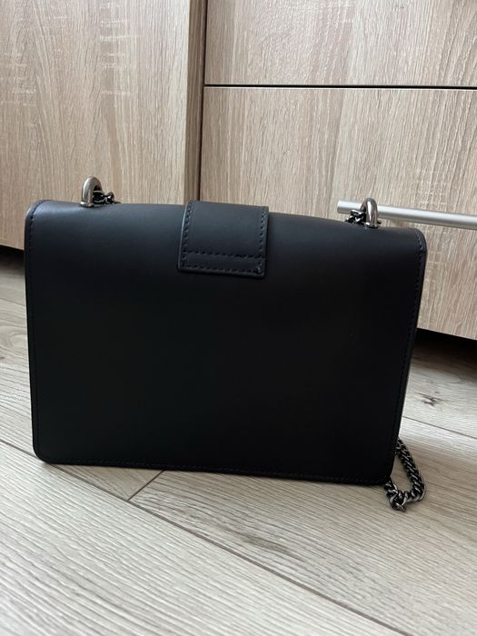 Сумка черная из эко кржи