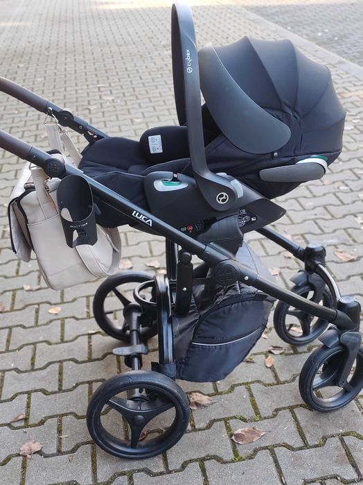 Beżowy Bebetto Luca Pro New 3w1