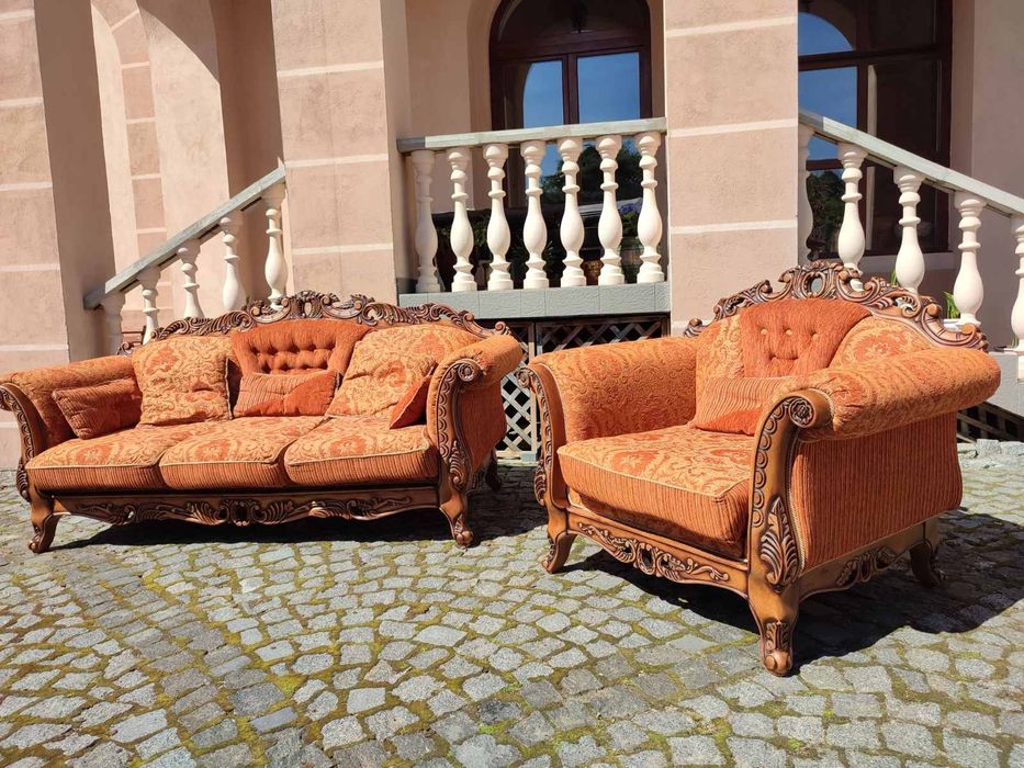 диван крісло барокко людовік