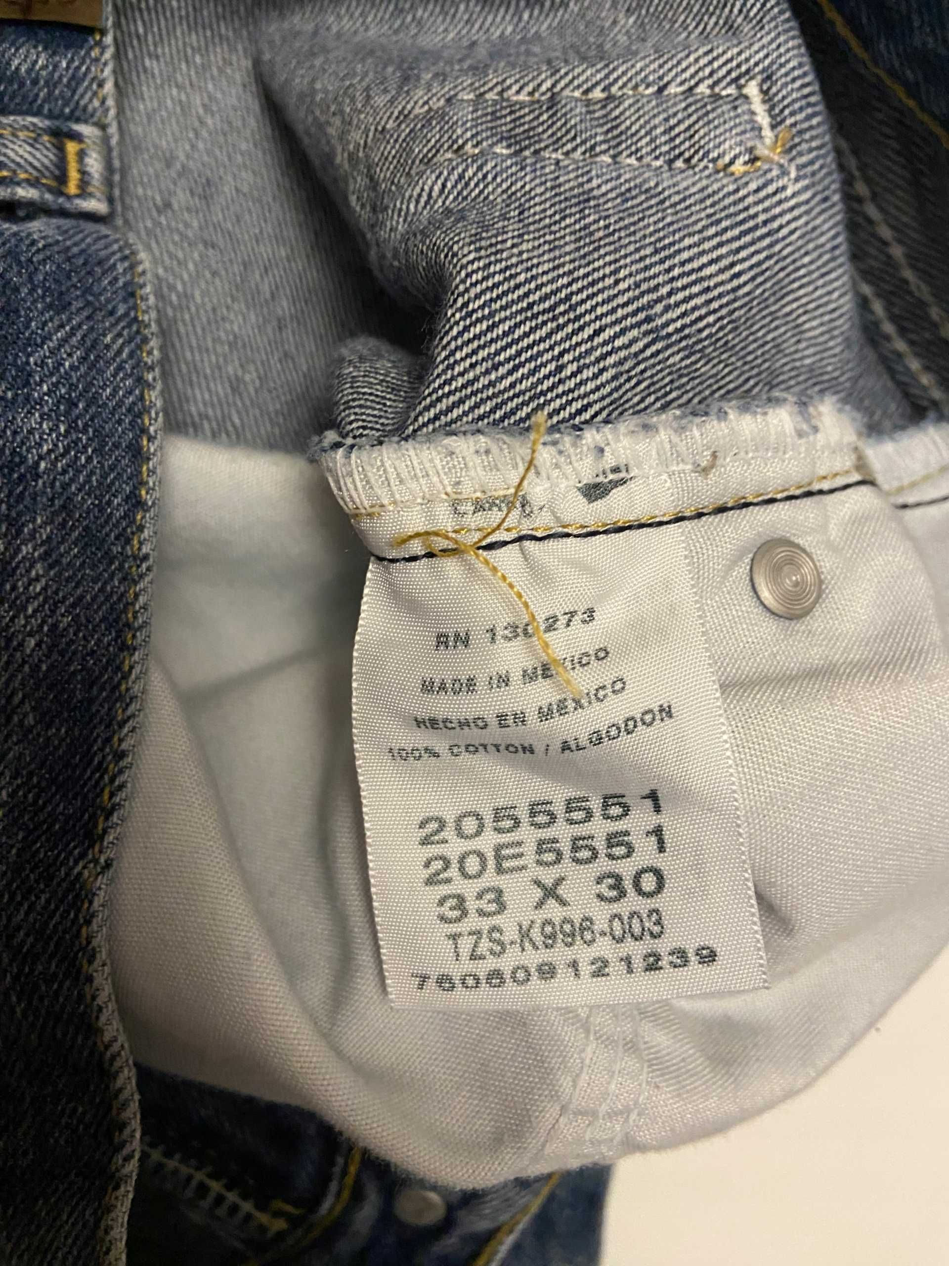 Lee Relaxed fit męskie spodnie jenasy W33 L30