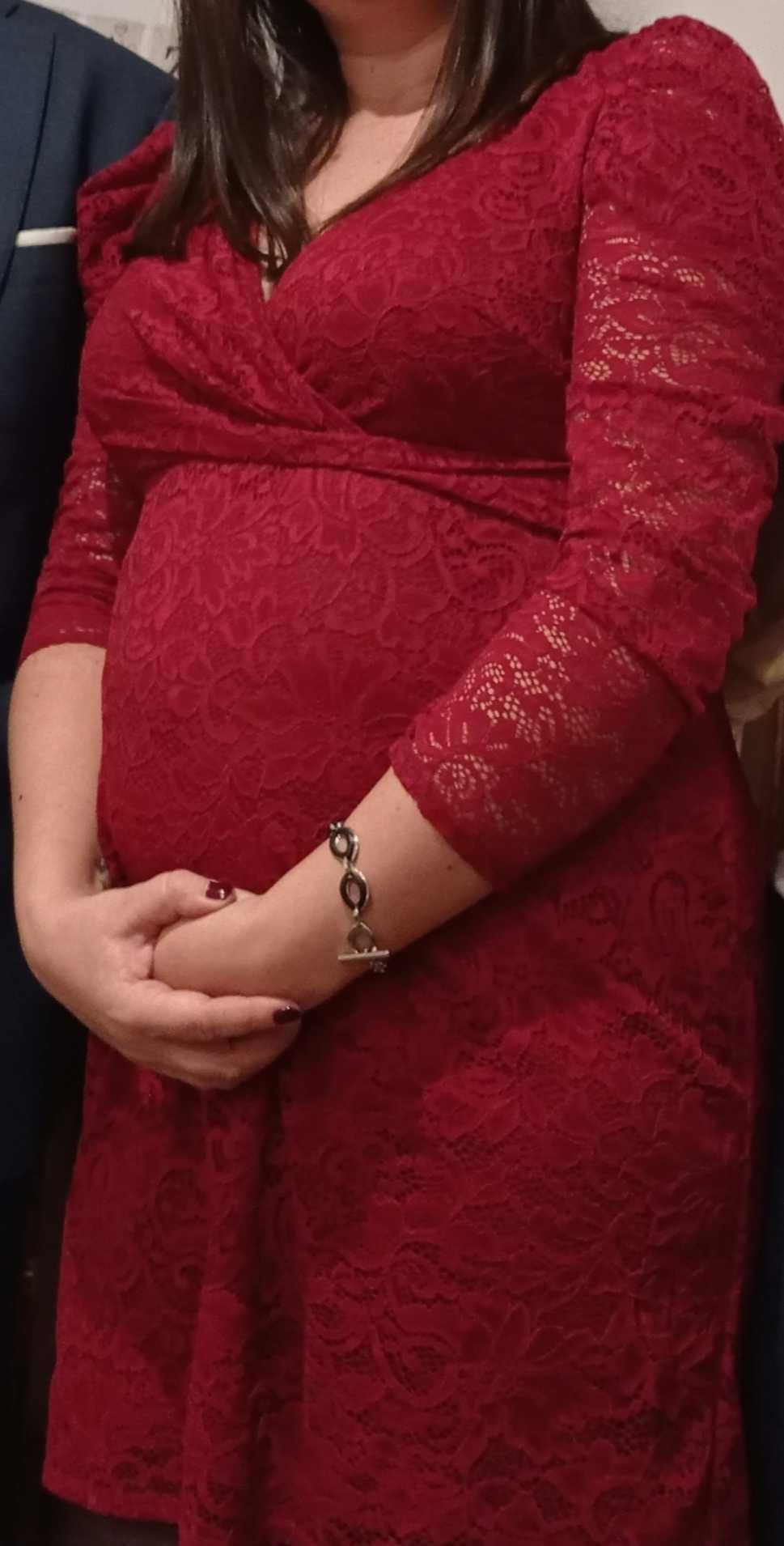 Elegancka sukienka ciążowa