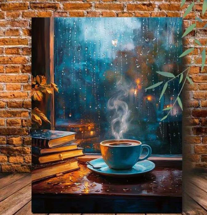 Nowy obraz na płótnie - kawa