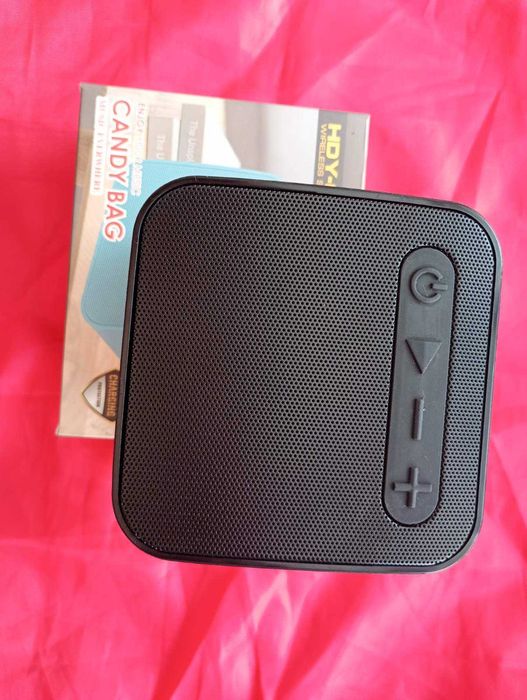 Блютуз колонка с usb, mp3 и aux, глянцевая, красивая, хороший звук