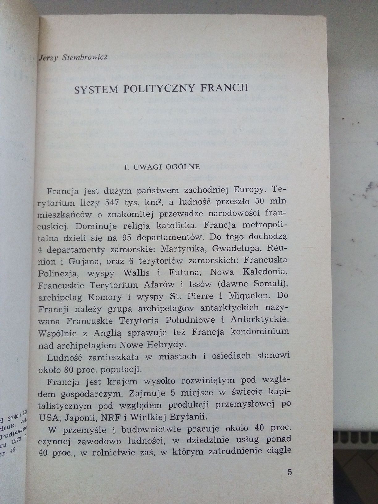 Francja system polityczny, partie, organizacje społeczno-polityczne