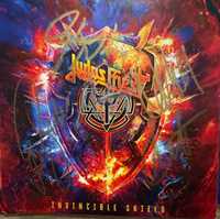 Judas Priest invicible shield cd z autografami zespołu