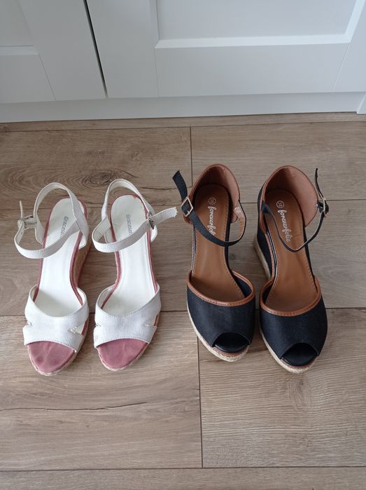 Espadryle r. 38 (2 pary)